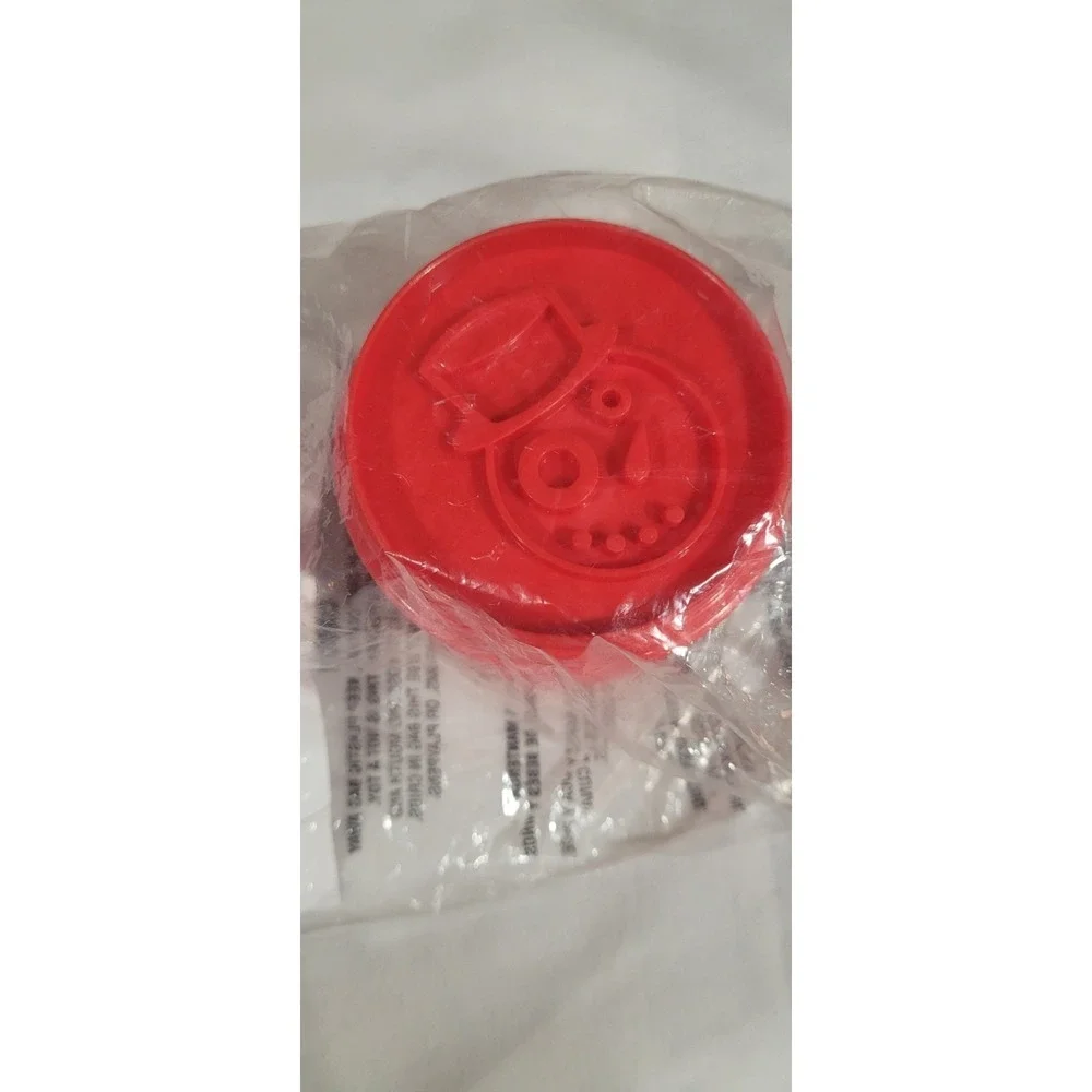 Pampered Chef 7 Pcs Red Christmas Cookie Cutter Set 1599 NEW